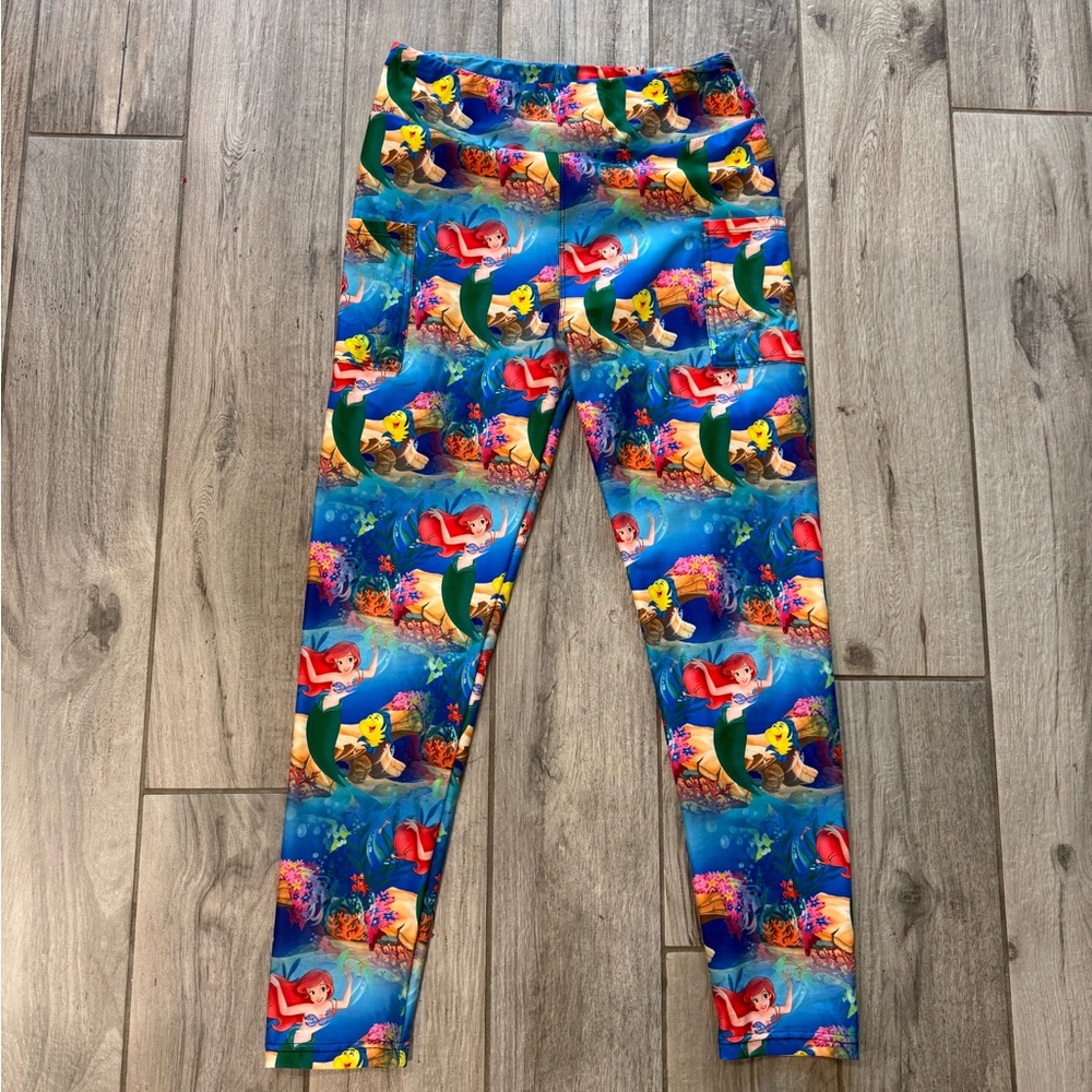 Little mermaid Ariel Leggings